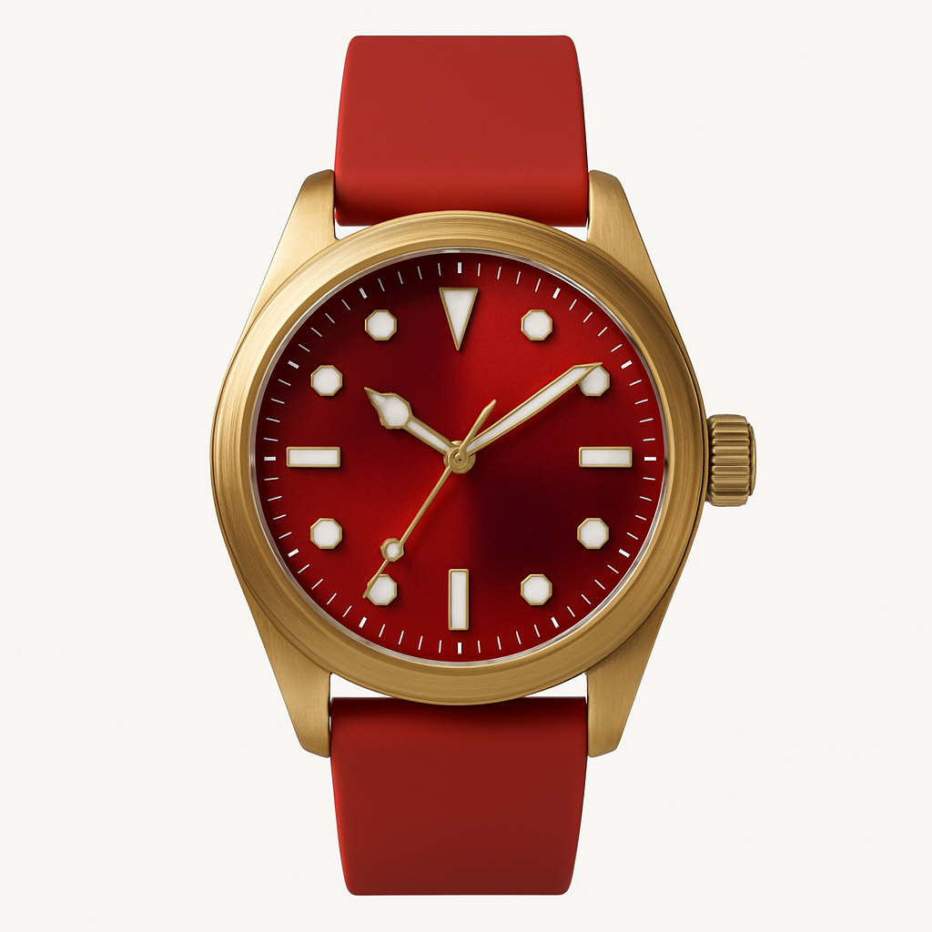 Crimson Diver - Domiciano Watches