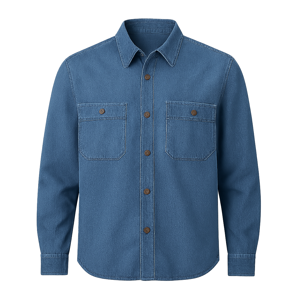Denim Work Shirt - Domiciano Shirts