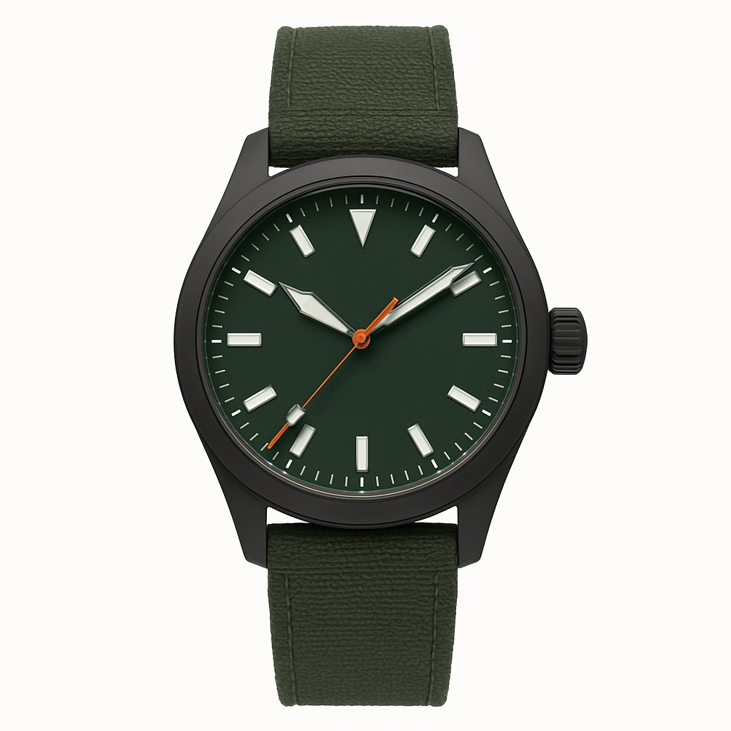Forest Green Timepiece - Domiciano Watches