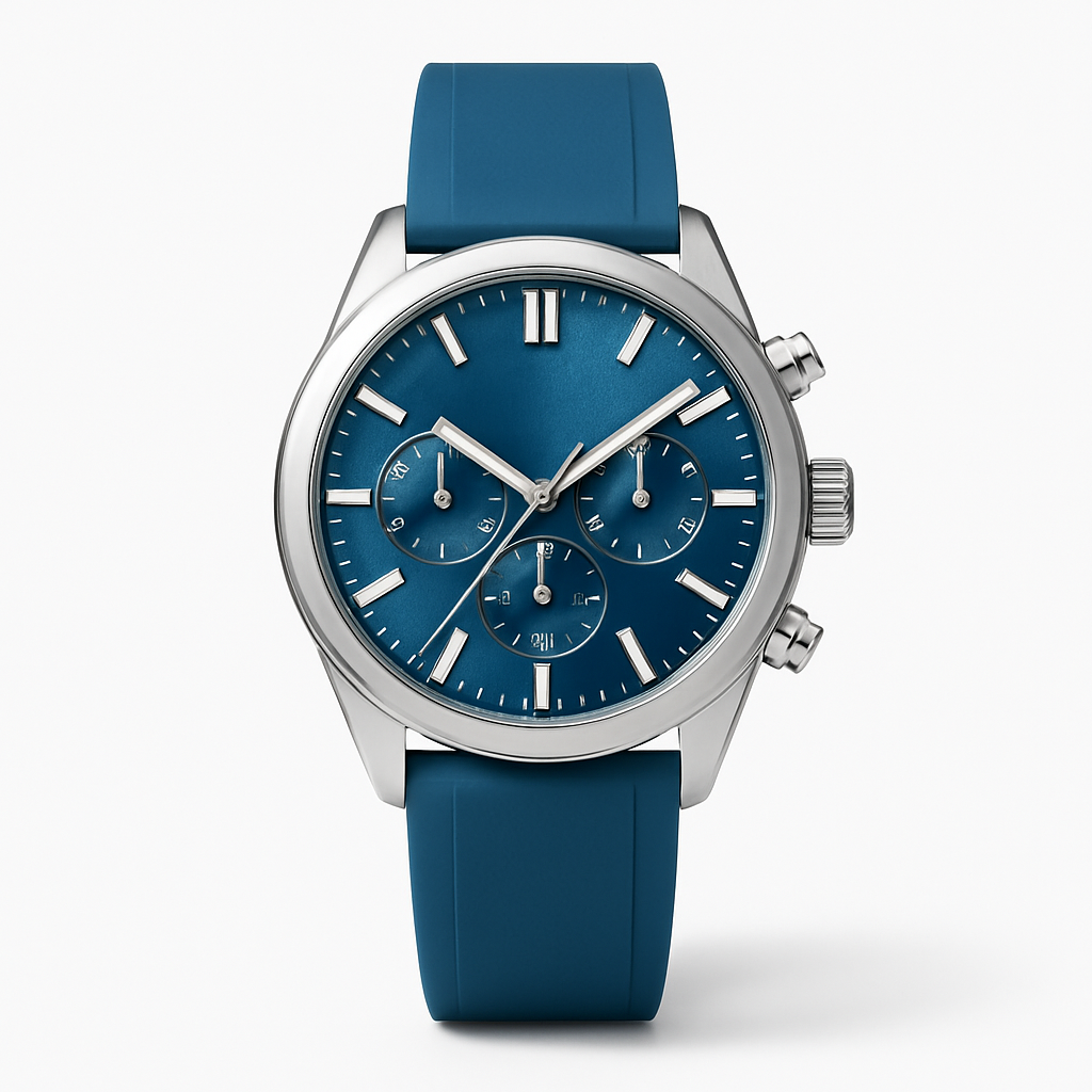 Ocean Blue Chronograph - Domiciano Watches